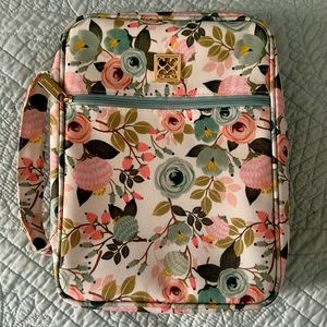 Mary Square Floral Bible Cover